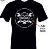 skull helmet t shirt